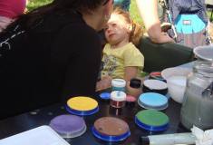 dětský den-malování obličeje